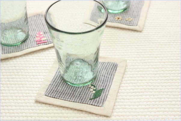 コースターに刺繍♪_f0354014_14160651.jpg