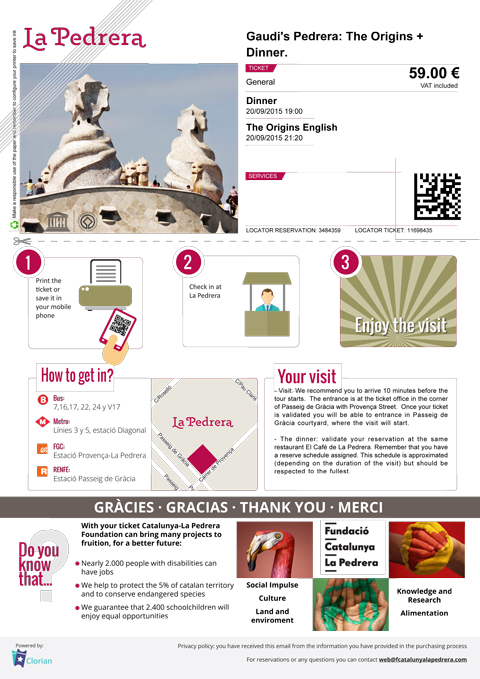 西地中海クルーズ(15) 「カサ・ミラ」食事付きナイトツアー_d0210324_701364.jpg