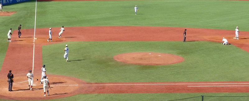 日本大対中央大 9月30日 東都大学野球1部 前半_b0166128_15403326.jpg