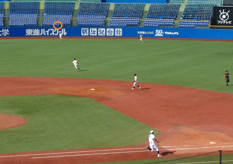 日本大対中央大 9月30日 東都大学野球1部 前半_b0166128_16174759.jpg