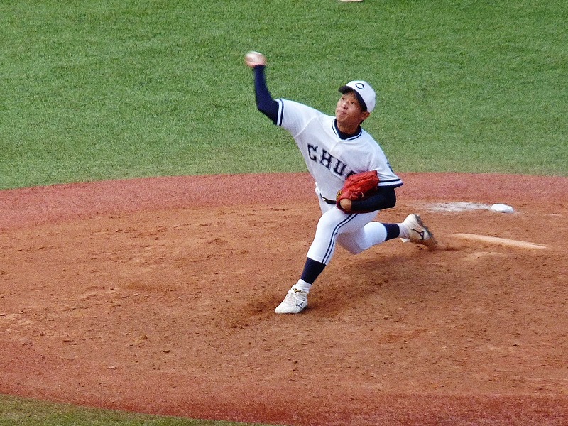 日本大対中央大 9月30日 東都大学野球1部 後半_b0166128_20122497.jpg