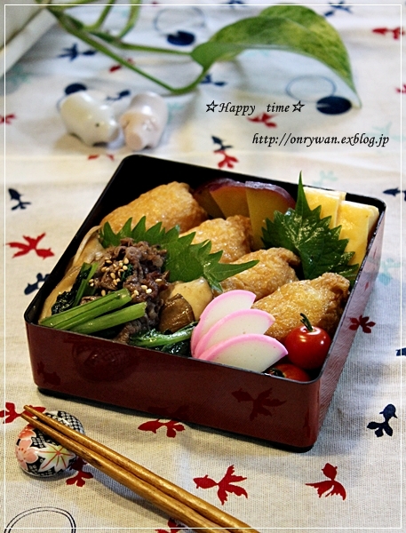 お稲荷さん弁当♪_f0348032_18392451.jpg