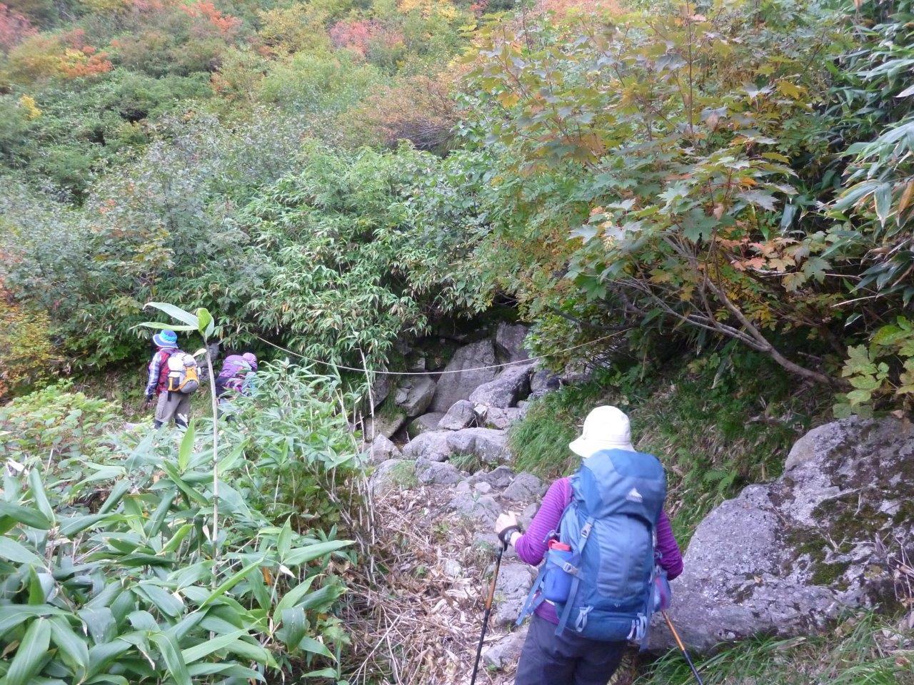 9/24 （木） 立山・大日三山 ③ （ 大日小屋～称名 ）_b0298935_22220616.jpg