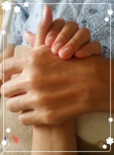 握った手 くろとみぃのごろごろ日記 握った手 くろとみぃのごろごろ日記