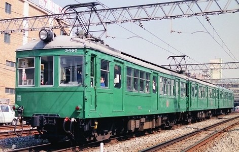 東急電鉄 デハ3450・クハ3850 GMキット製作品 - 鉄道模型