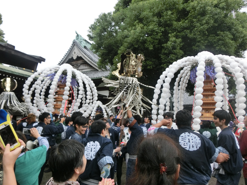 10月１１日（日）庚申・立正佼成会お会式・八幡様お祭り_d0278912_23124351.jpg