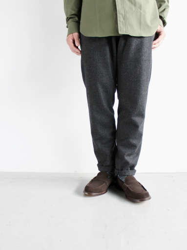 Honor gathering　Tasmania Fine Wool Flannel Easy Trousers_b0139281_14374499.jpg