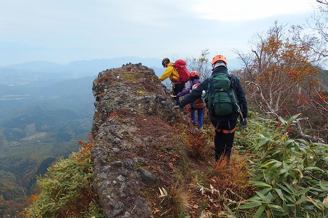 ヒヤヒヤ、ドキドキ、戸隠山から西岳周回_e0137200_20584557.jpg