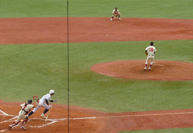 中央大対日本大 10月1日 東都大学野球1部 後半_b0166128_10103173.jpg