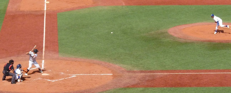 駒澤大対亜細亜大 10月2日 東都大学野球1部 前半_b0166128_1738383.jpg