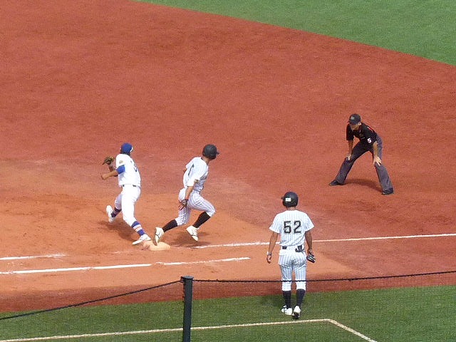 駒澤大対亜細亜大 10月2日 東都大学野球1部 前半_b0166128_17412015.jpg