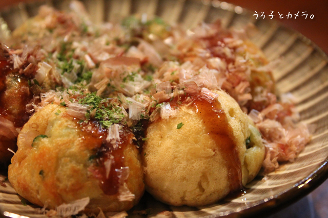 鯵の塩焼き。たこ焼きパーティー。_f0348831_13024846.jpg