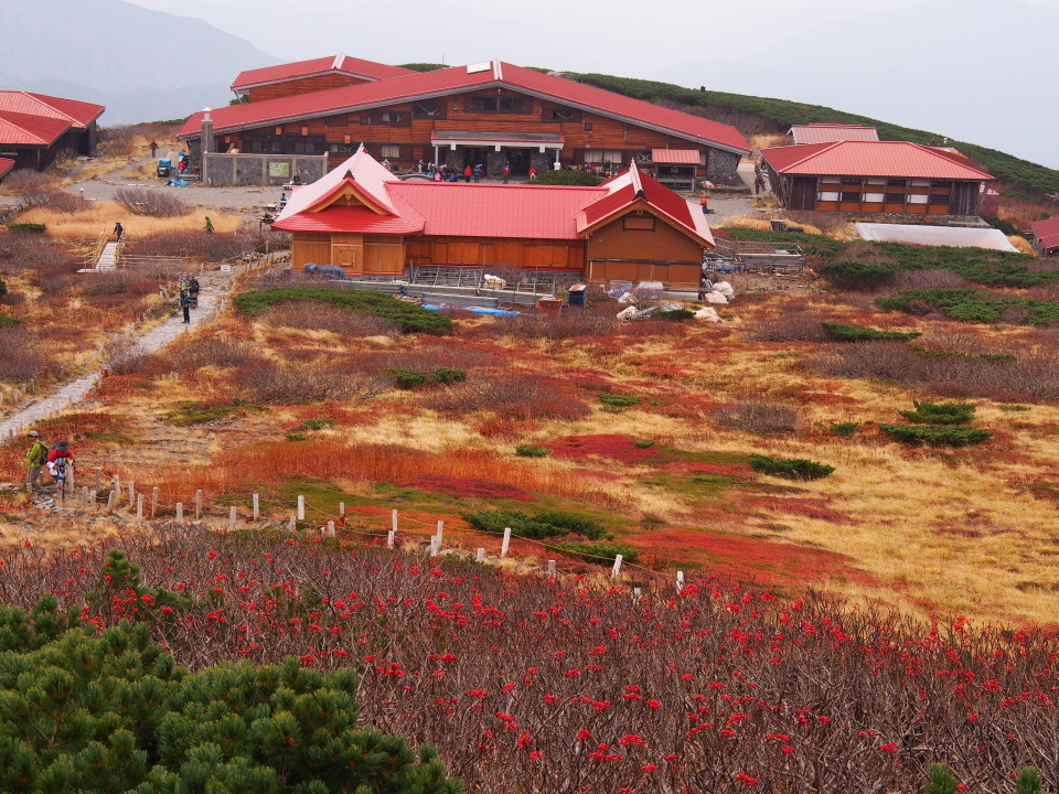 紅葉の白山日帰り　2015/10/10（土）快晴後うす曇　2名_c0134193_15083918.jpg