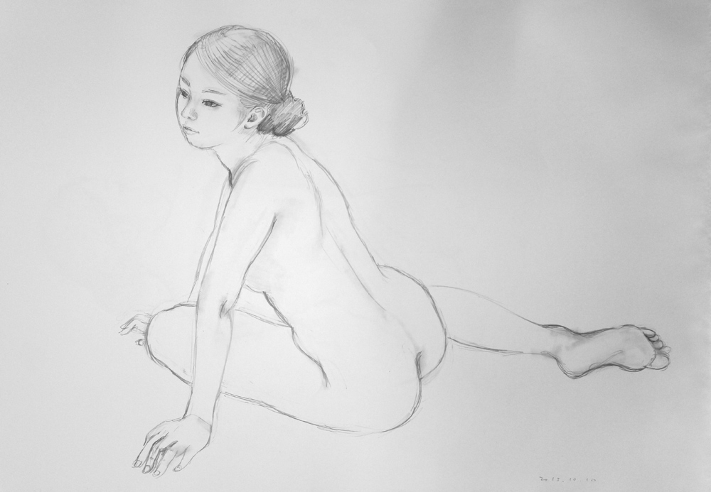 ヌードデッサン　　NUDE SKETCH_b0021594_0212266.jpg