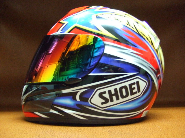 SHOEI 阿部典史 ノリックレプリカ レーサー ヘルメット リペア SHOEI 阿部典史 ノリックレプリカ レーサー ヘルメット リペア