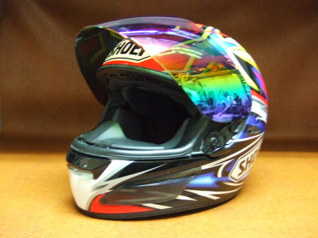 SHOEI 阿部典史 ノリックレプリカ レーサー ヘルメット リペア