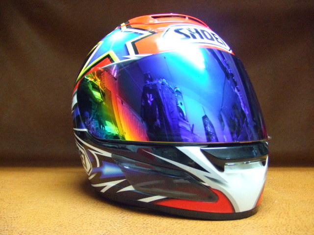 SHOEI 阿部典史 ノリックレプリカ レーサー ヘルメット リペア