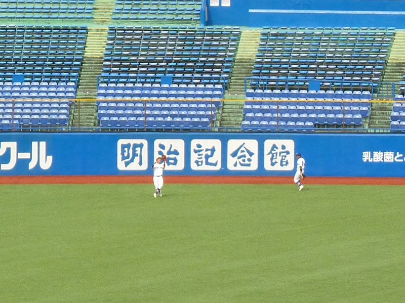 駒澤大対亜細亜大 10月2日 東都大学野球1部 後半_b0166128_11313681.jpg
