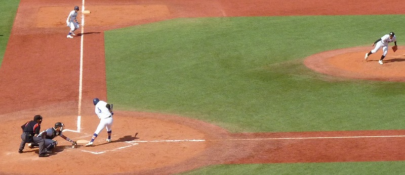 駒澤大対亜細亜大 10月2日 東都大学野球1部 後半_b0166128_14472611.jpg