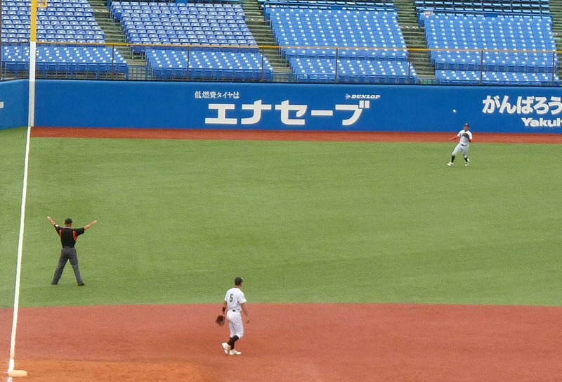 駒澤大対亜細亜大 10月2日 東都大学野球1部 前半_b0166128_9413454.jpg