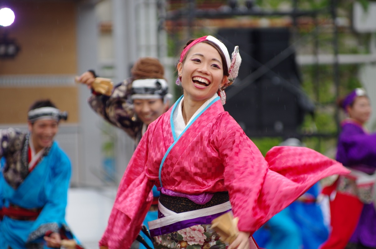 智頭町きんさい！みんさい！踊りんさい‼️２０１５その１２（華舞〜鬼蜂〜その３）_a0009554_22591585.jpg