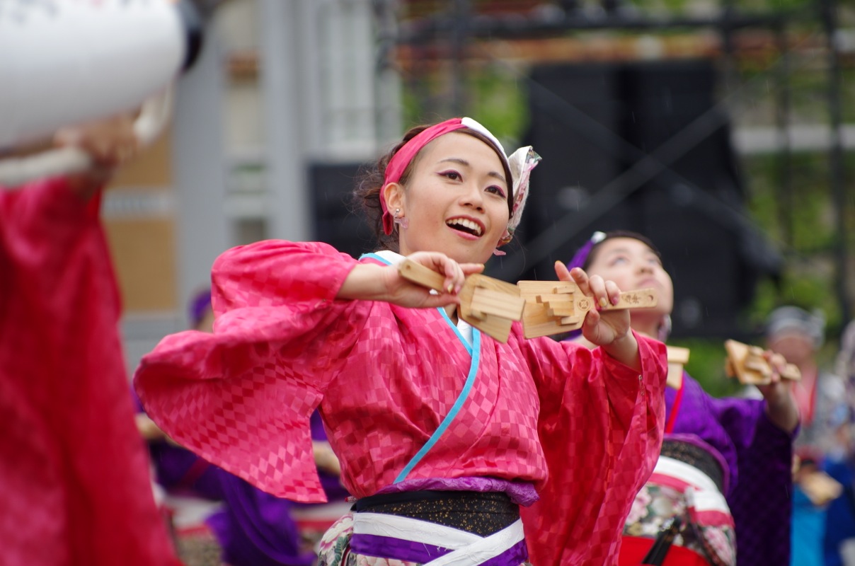 智頭町きんさい！みんさい！踊りんさい‼️２０１５その１２（華舞〜鬼蜂〜その３）_a0009554_2324369.jpg