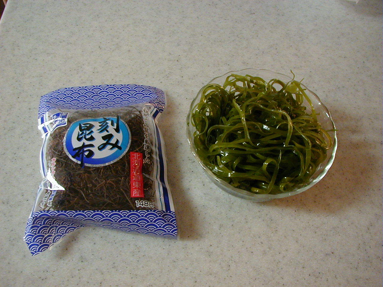 生徒さんからの宿題解決!なめこと刻み昆布_d0031682_13583294.jpg