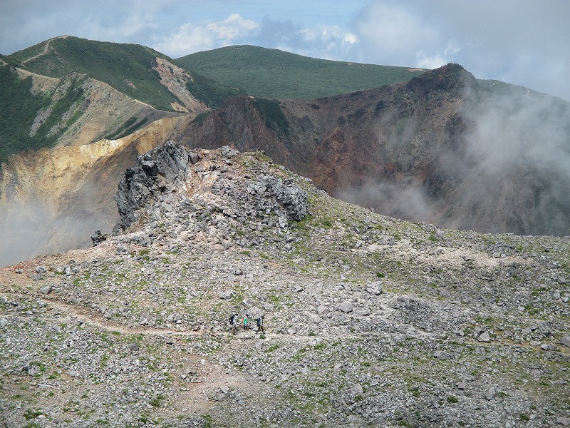 那須 火山ガス噴気孔を見ながら登る茶臼岳 Chausudake In Nikkō National Park やっぱり自然が好き