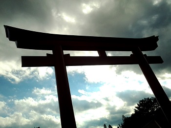 榛名神社&新月_a0061057_033750.jpg
