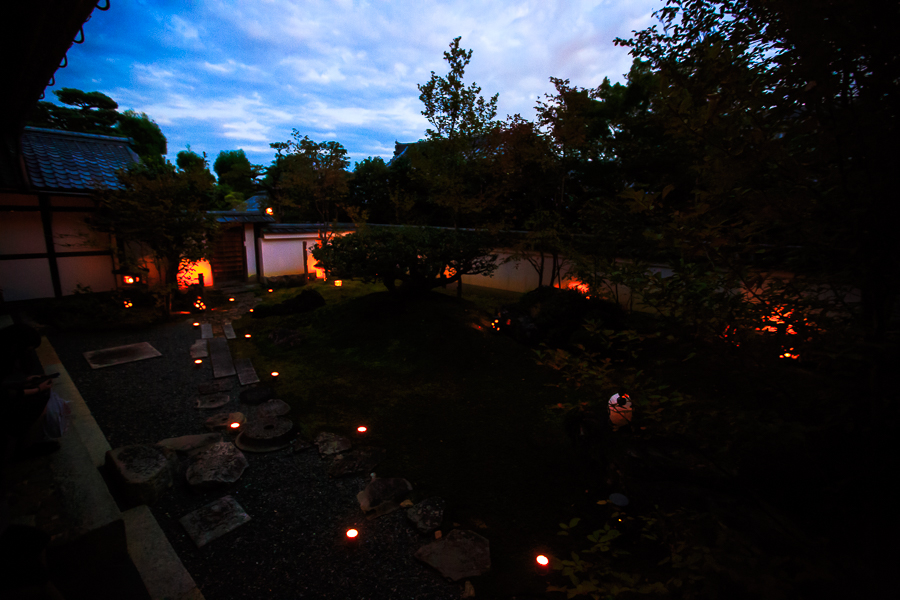 梵燈のあかりに親しむ会！　～妙心寺塔頭　東林院～_b0128581_20385241.jpg