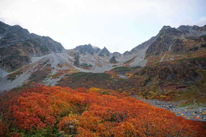 紅葉の涸沢カール３日間_e0077010_22435089.jpg