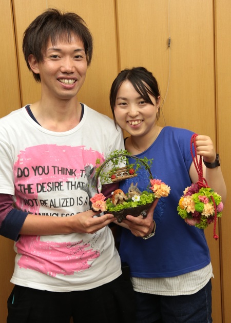 ウェディングDIY！単発プリザーブドレッスン10月4日ご報告　次回11月1日午後です_a0042928_1859180.jpg