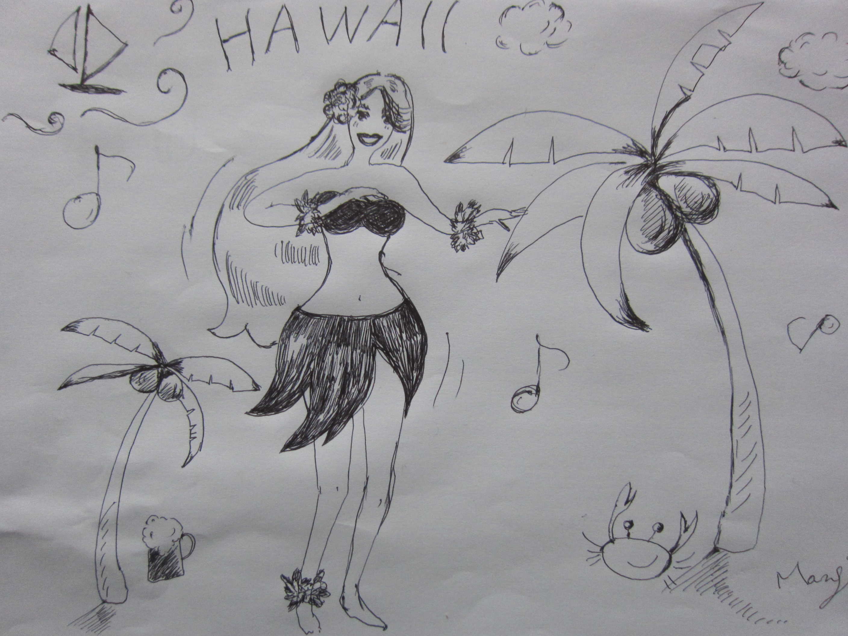 ワーイ、Hawaiian Partyだー♪_d0339889_12032457.jpg