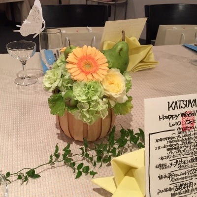 Happy Wedding !! 10.10_e0120789_23380421.jpg