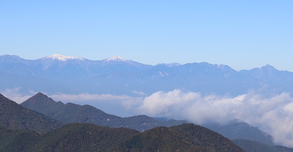 三ツ峠山から初冠雪の富士山（２０１５）_a0158702_16325622.jpg