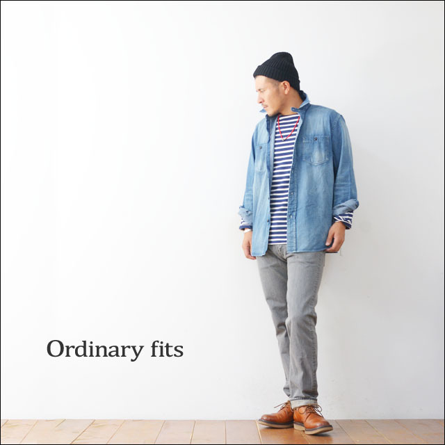 ordinary fits [オーディナリー フィッツ] WORK SHIRT denim used [OM-C039DU]  MEN\'S_f0051306_12060640.jpg