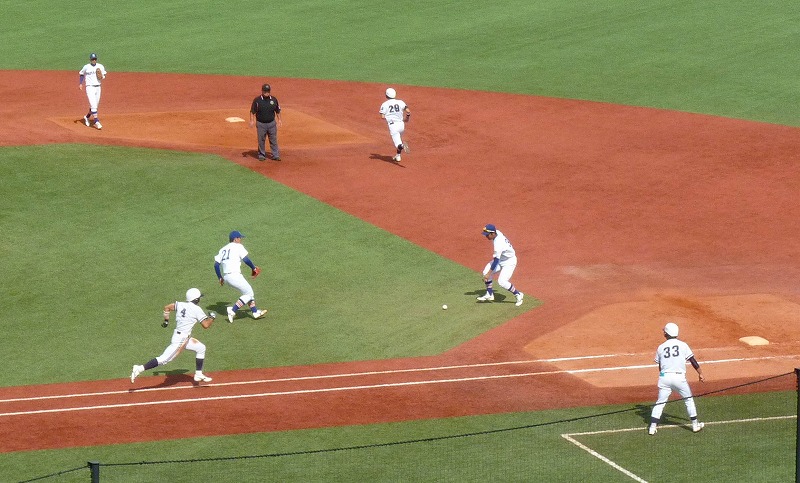 中央大対駒澤大 10月6日 東都大学野球1部 前半_b0166128_11503646.jpg