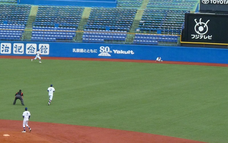 中央大対駒澤大 10月6日 東都大学野球1部 前半_b0166128_1395174.jpg