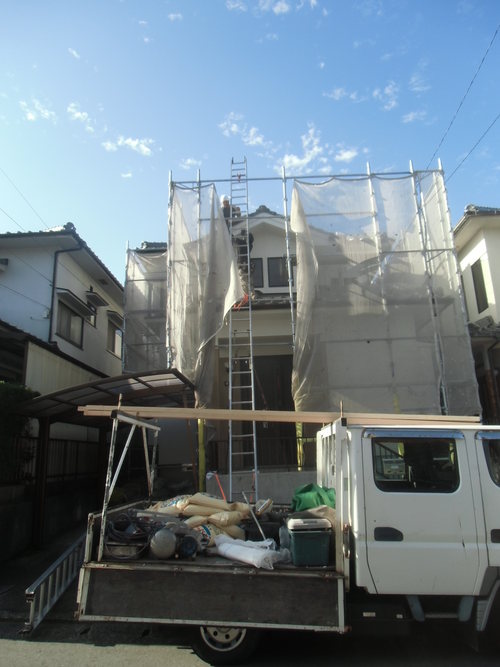 M様邸(安佐南区安東グリーンハイツ)外壁塗装・棟補修工事_d0125228_7373816.jpg