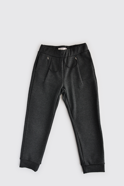 STILL BY HAND　Wool Ponti 1-Tuck Easy Pants (Charcoal)_d0120442_1311216.png