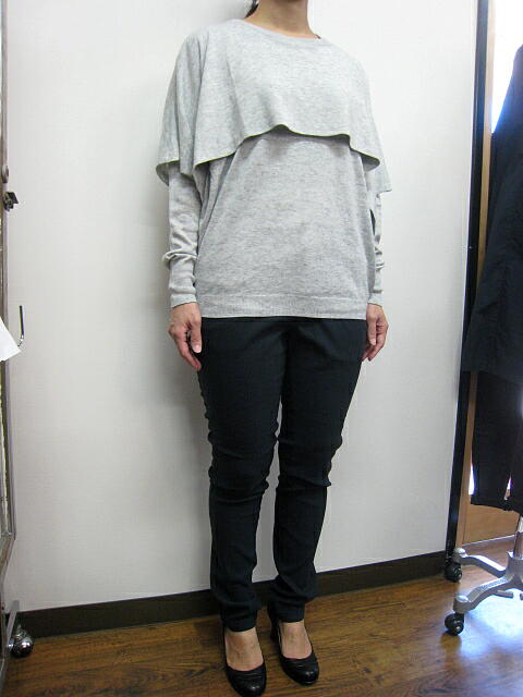 ｃｌｏｃｈｅ （ クロッシェ ）　ストレッチパンツ  ＮＡＶＹ_a0089359_121181.jpg