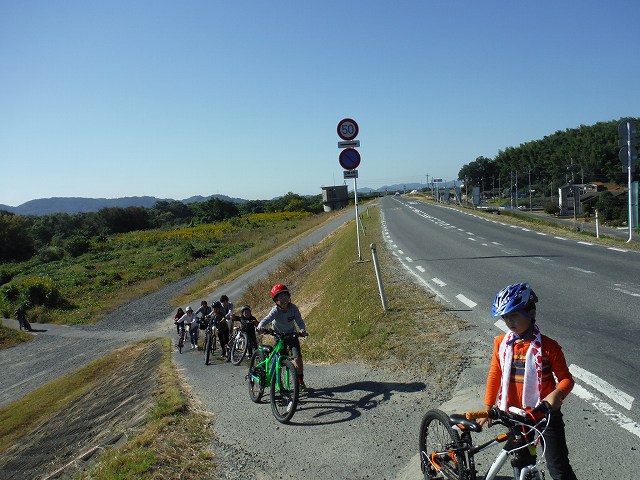 初開催 親子サイクリング_c0132901_20515216.jpg