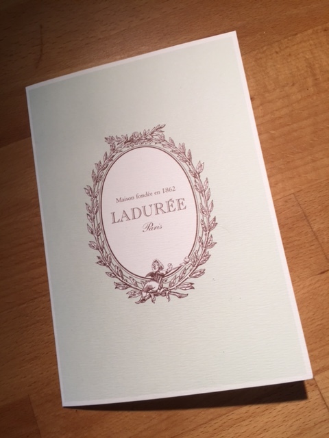 モスケとラデュレ　Mosquée et Ladurée　16/10/2015_d0337014_20095502.jpg