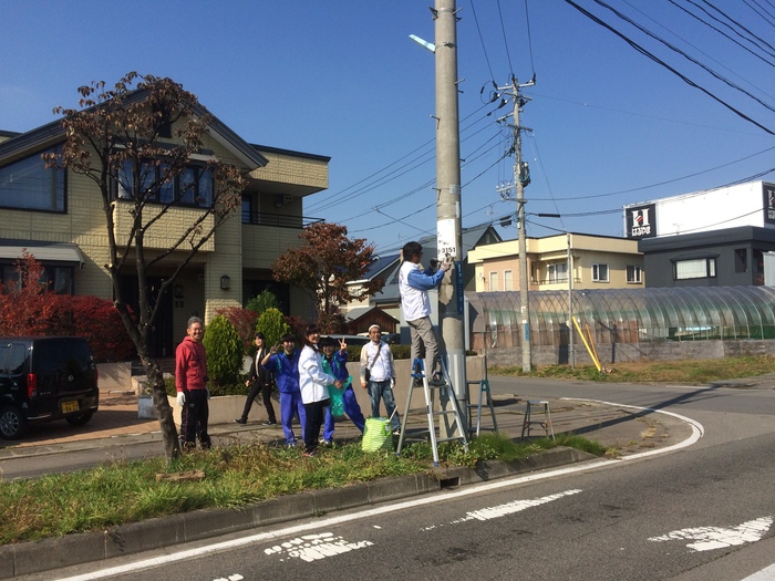 中学生とボランティア活動_b0150120_14472533.jpg