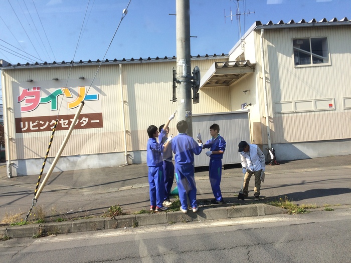 中学生とボランティア活動_b0150120_14474410.jpg