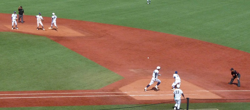 中央大対駒澤大 10月6日 東都大学野球1部 後半_b0166128_14433437.jpg
