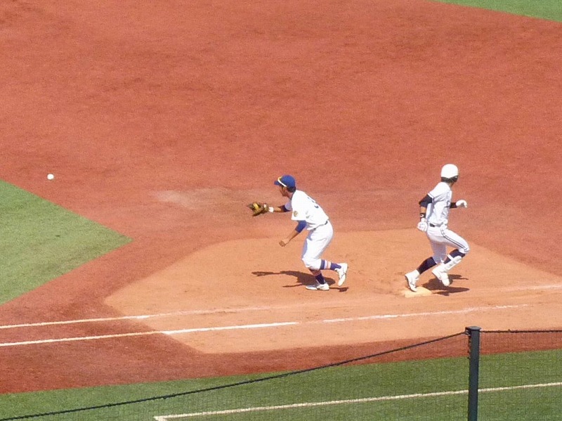 中央大対駒澤大 10月6日 東都大学野球1部 後半_b0166128_17232121.jpg