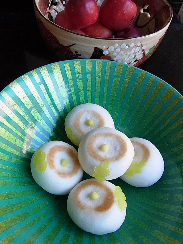 光琳菊のじょうよ饅頭 : 和のお菓子作り