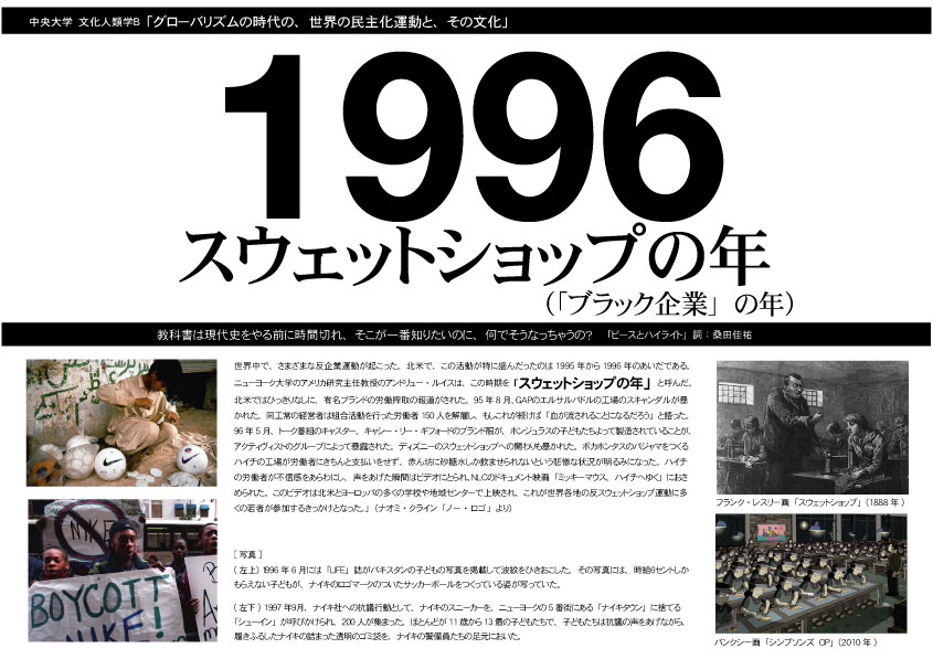▼中央大学「文化人類学Ｂ スウェットショップの年（＝ブラック企業の年）」 (e-ラーニング対応）_d0017381_1933052.jpg