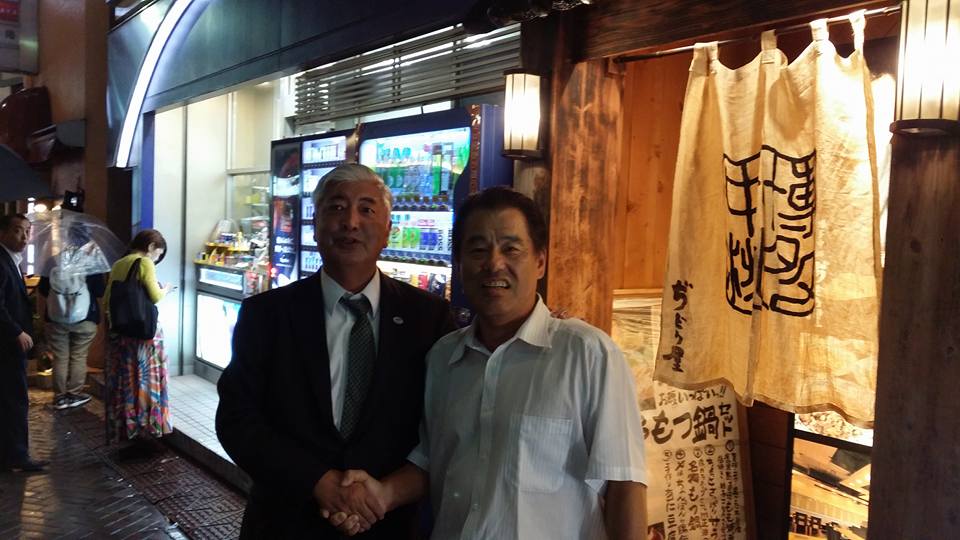 我が兄弟分、中谷元防衛大臣、フルコンタクト空手道連盟の仲間との意見交換会!_c0186691_9161833.jpg